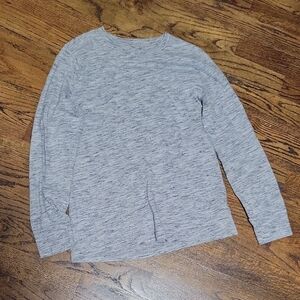 Cat & Jack Sz 8/10 Gray Long Sleeve Top